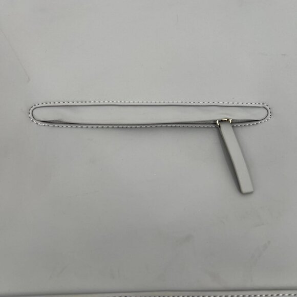 Kapten & Son Gray Beige Faux Leather Backpack | Gold Hardware - Picture 8 of 10